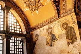 Byzantijnse mozaieken in Haga Sophia, Istanbul