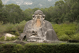 Standbeeld van Lao Tzu (Laozi) in Quanzhou