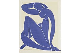 Henri Matisse, Nu bleu II, 1952
