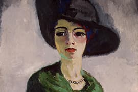 Kees van Dongen, Vrouw met zwarte hoed, 1908