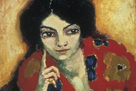 Kees van Dongen, De vinger op de wang, 1910