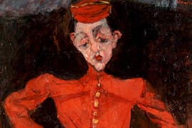 Chaim Soutine, Le Groom, 1925. Centre Pompidou, Parijs.
