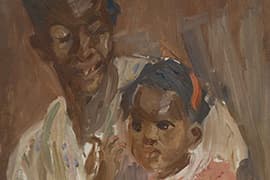 Alice Neel, Mother and Child, Havana, 1926. Estate of Alice Neel, New York City.