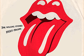 Record sleeve detail van The Rolling Stones, Sticky Fingers. Afbeelding: Sarah W., 2006 (Flickr)