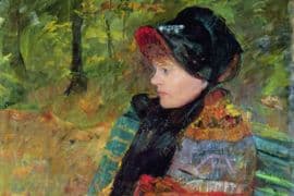 Mary Cassatt, Portrait of Lydia Cassatt in Autumn, 1880. Musée des Beaux-Arts de la ville de Paris